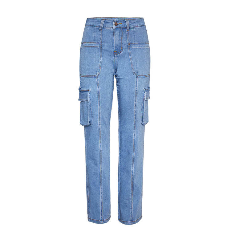 Womens Cargo Jeans