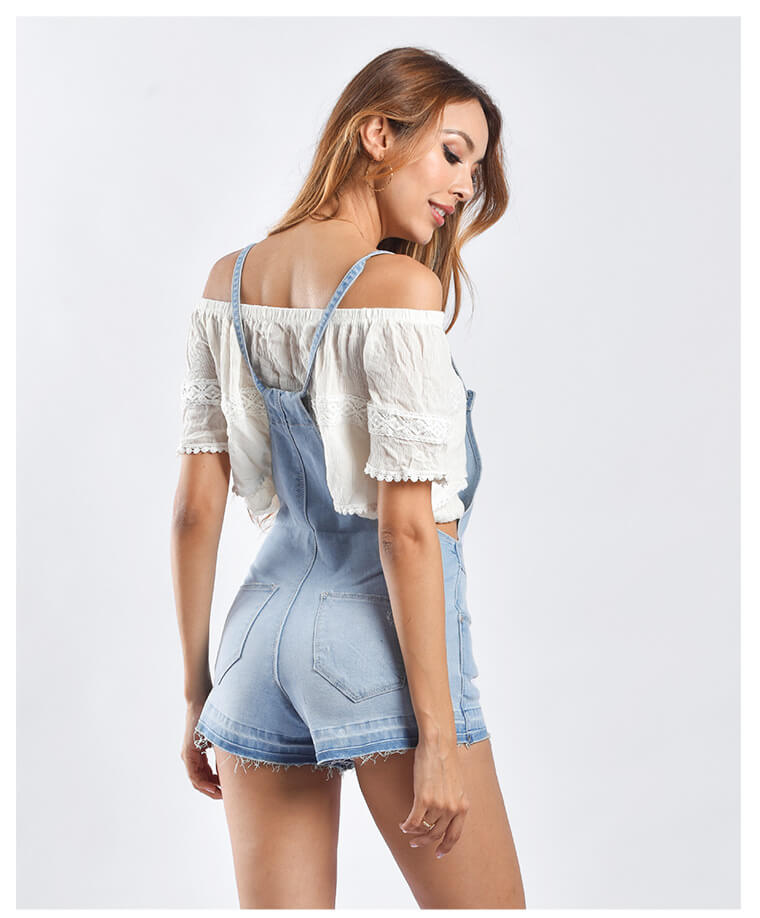 Cute Shortall Jean Short Overalls