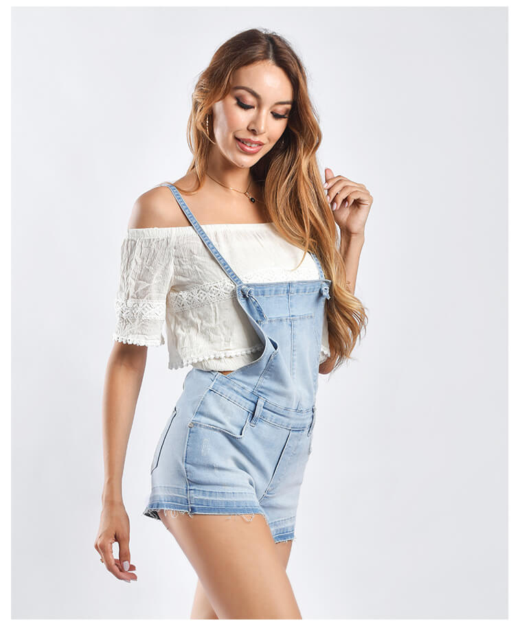 Cute Shortall Jean Short Overalls