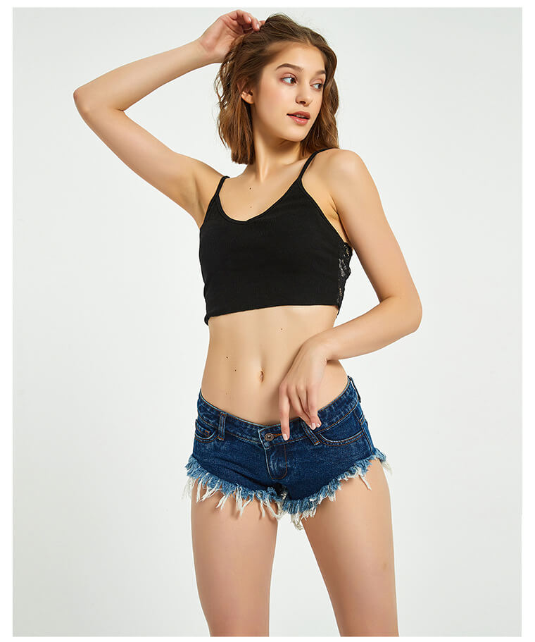 Lovely Low Rise Jean Shorts