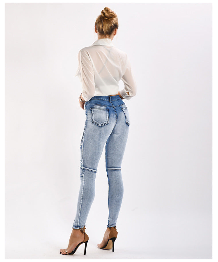 Sexy Skinny Moto Jeans