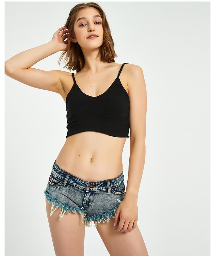 Cute Low Rise Denim Shorts